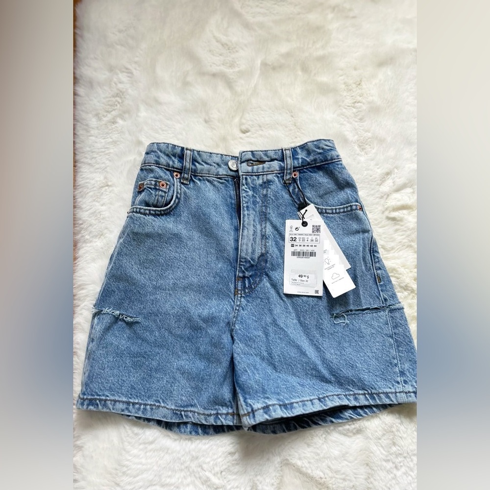 ZARA Jean Shorts